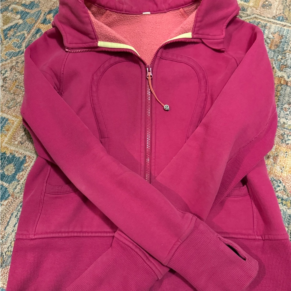 Lululemon zip up scuba jacket
